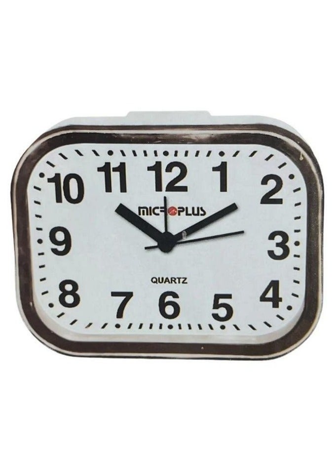Microplus Analogue Alarm Clock Black PS-4731 - Image 1